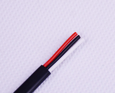 3 core silicone rubber flat cable 