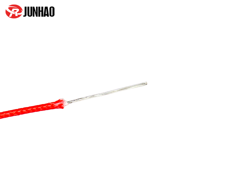 UL3122 24awg Fiberglass Braided Electrical Cable Silicone Rubber Insulated Wire 3