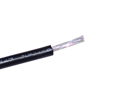 ul3239 16AWG High Voltage Silicone Rubber Coated Black Color Electrical Wire