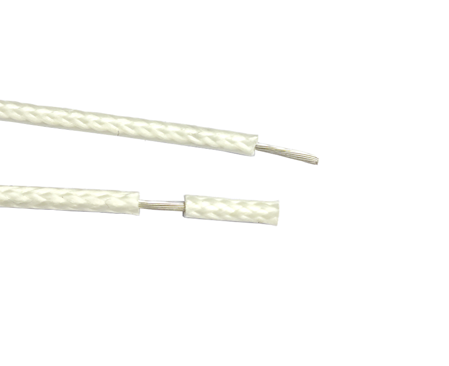 Wholesale 3122 22 awg Silicone Rubber Fiberglass Braided Cutting Wire 1