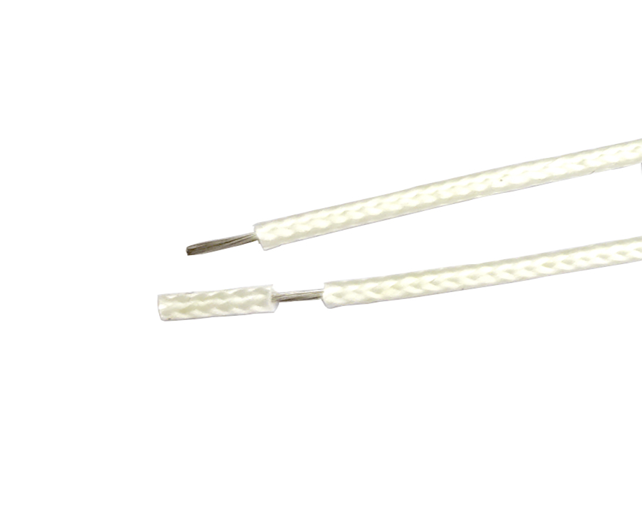 Wholesale 3122 22 awg Silicone Rubber Fiberglass Braided Cutting Wire 2