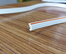 4Pin Silicone Rubber Insulation Cable 2.5*10mm